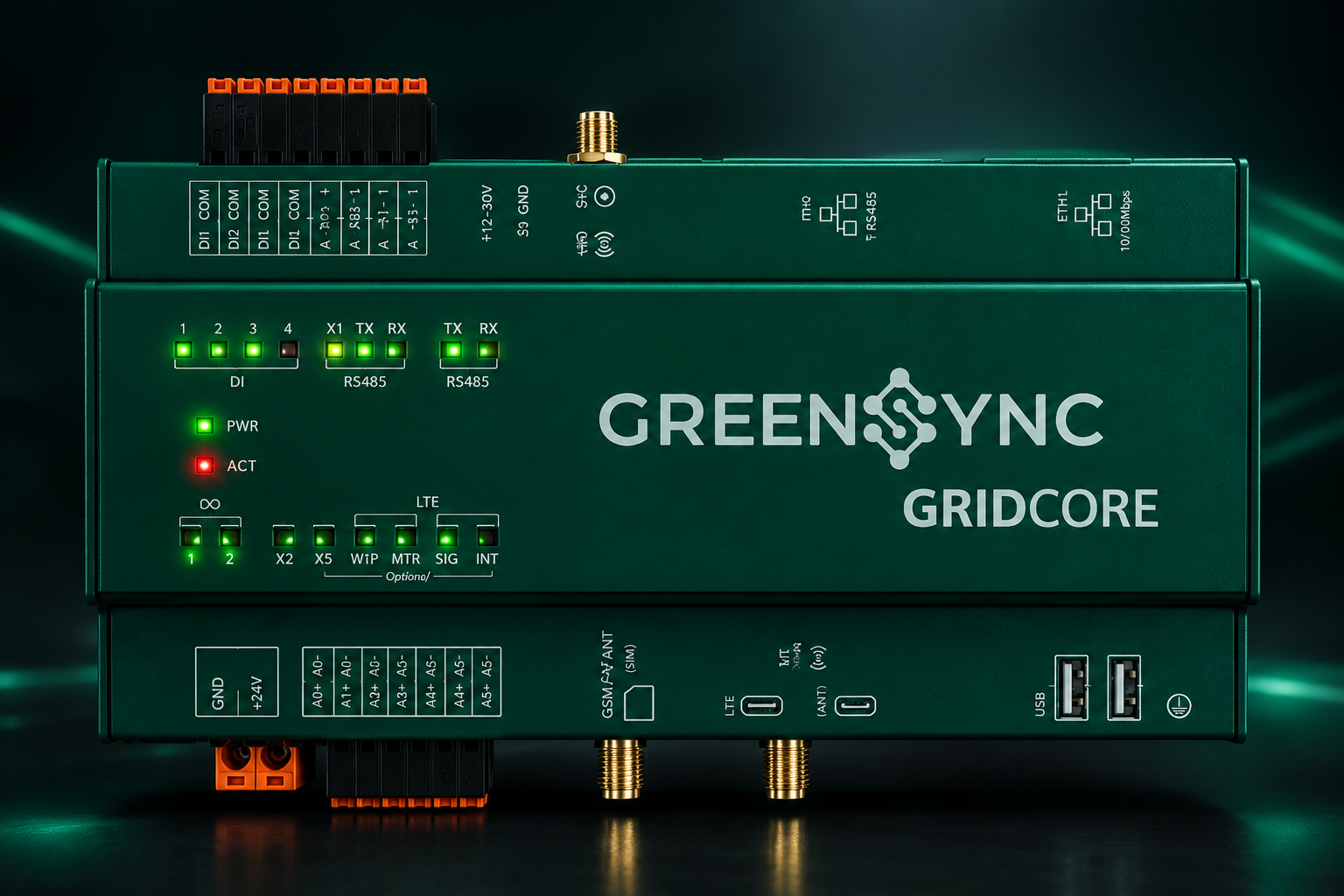 GRIDCORE – průmyslová řídicí jednotka GreenSync